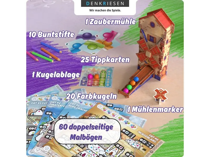 Denkriesen Kinderspiel Die Zaubermühle -DE- Denkriesen Kinderspiel Die Zaubermühle -DE-