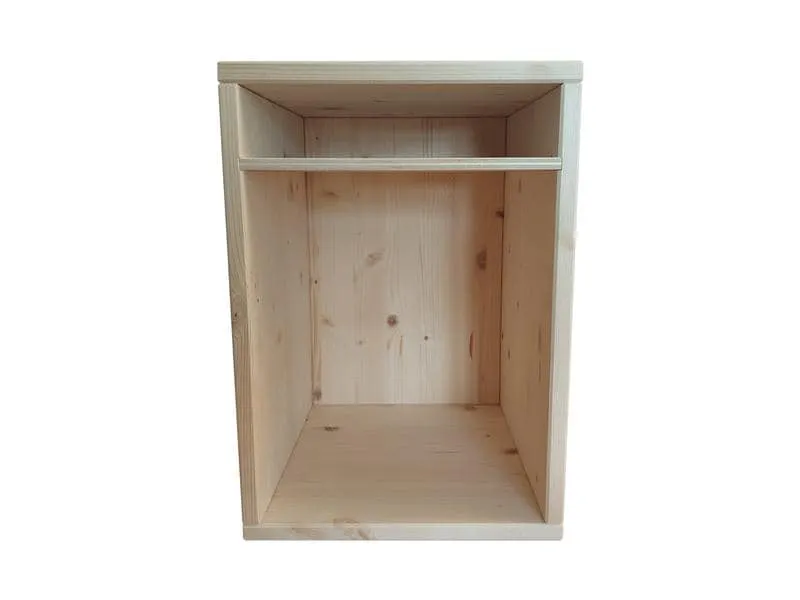 Holz Zollhaus Hocker Sitz- und Aufbewahrungshocker Nature Holz Zollhaus Hocker Sitz- und Aufbewahrungshocker Nature