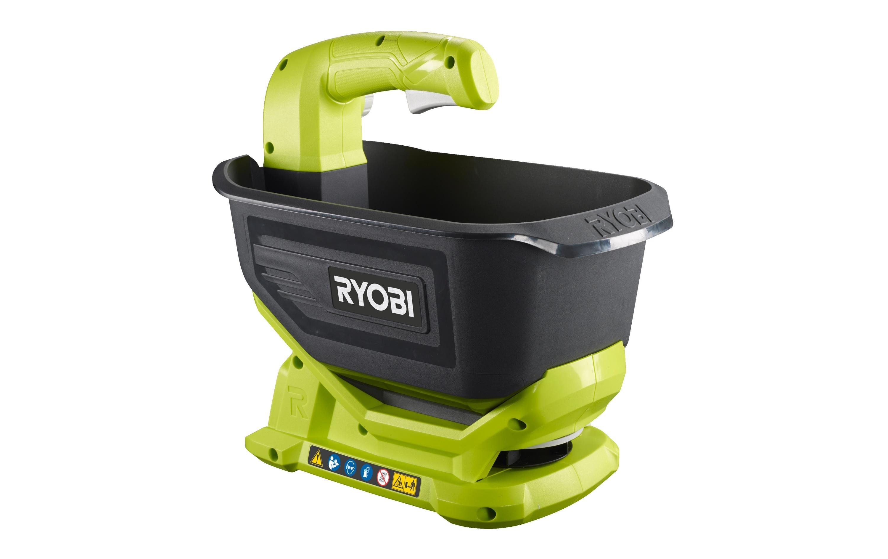 RYOBI Handstreuer 18 V, 2.5-3.5 m, ohne Akku und Ladegerät RYOBI Handstreuer 18 V, 2.5-3.5 m, ohne Akku und Ladegerät