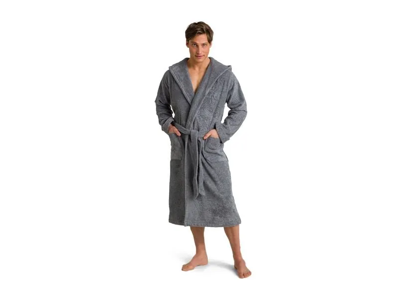 Möve Bademantel Superwuschel XXL, Stone Gray Möve Bademantel Superwuschel XXL, Stone Gray