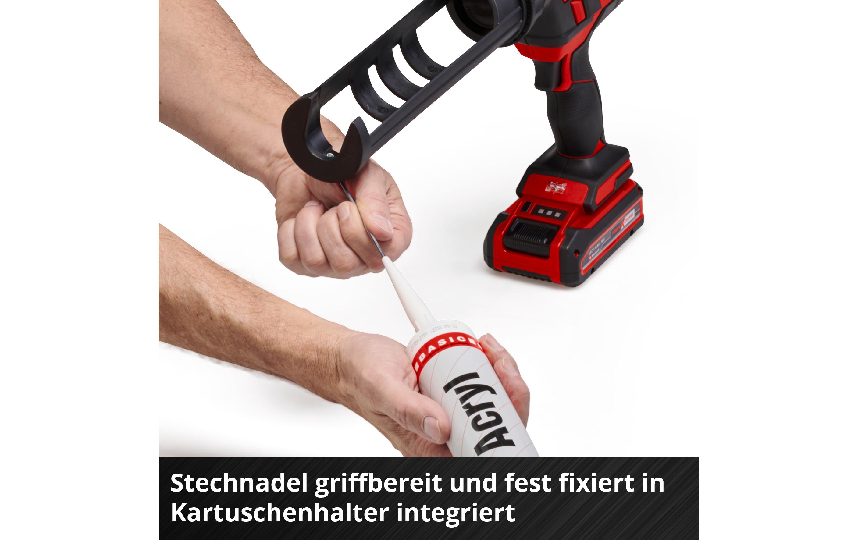 Einhell Akku-Kartuschenpistole TE-SG 18/10 Li