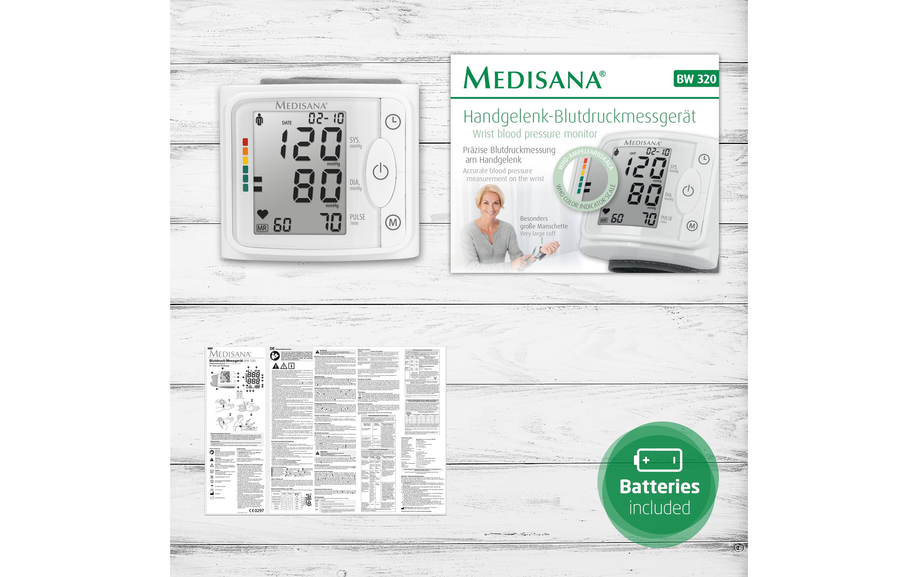 Medisana Blutdruckmessgerät BW320