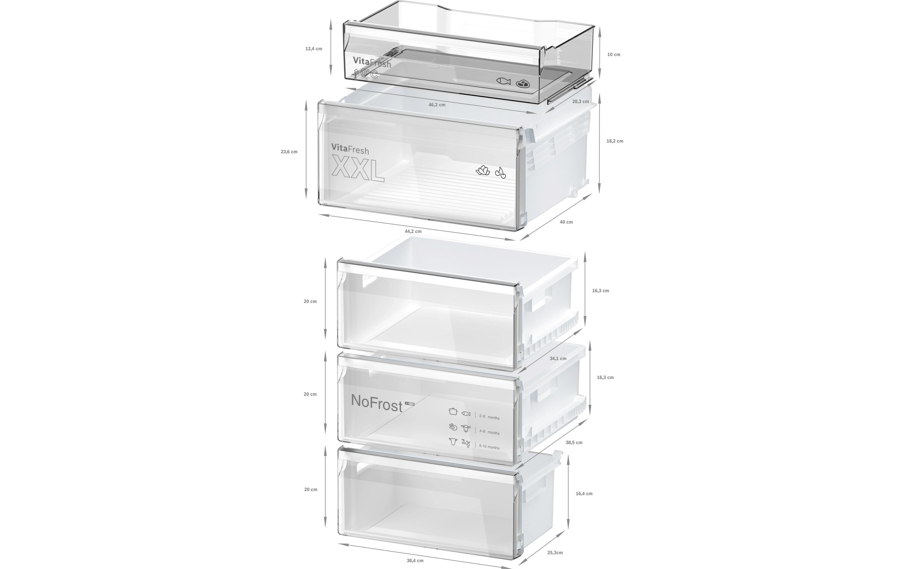 Bosch Kühl-Gefrierkombination KGN39OCAF Rechts