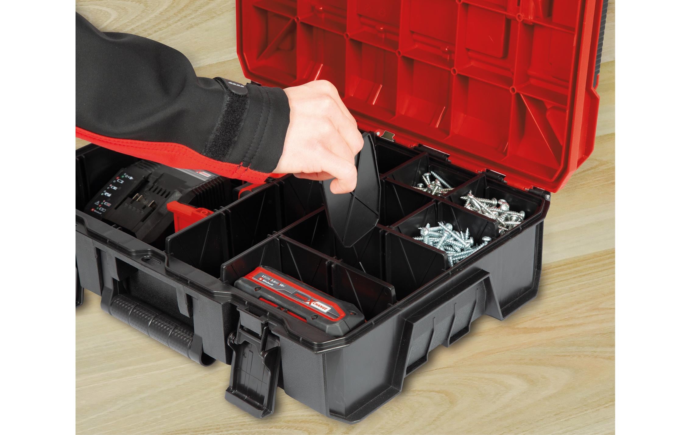 Einhell Koffer Kunststofffächer Set, 9-teilig Einhell Koffer Kunststofffächer Set, 9-teilig