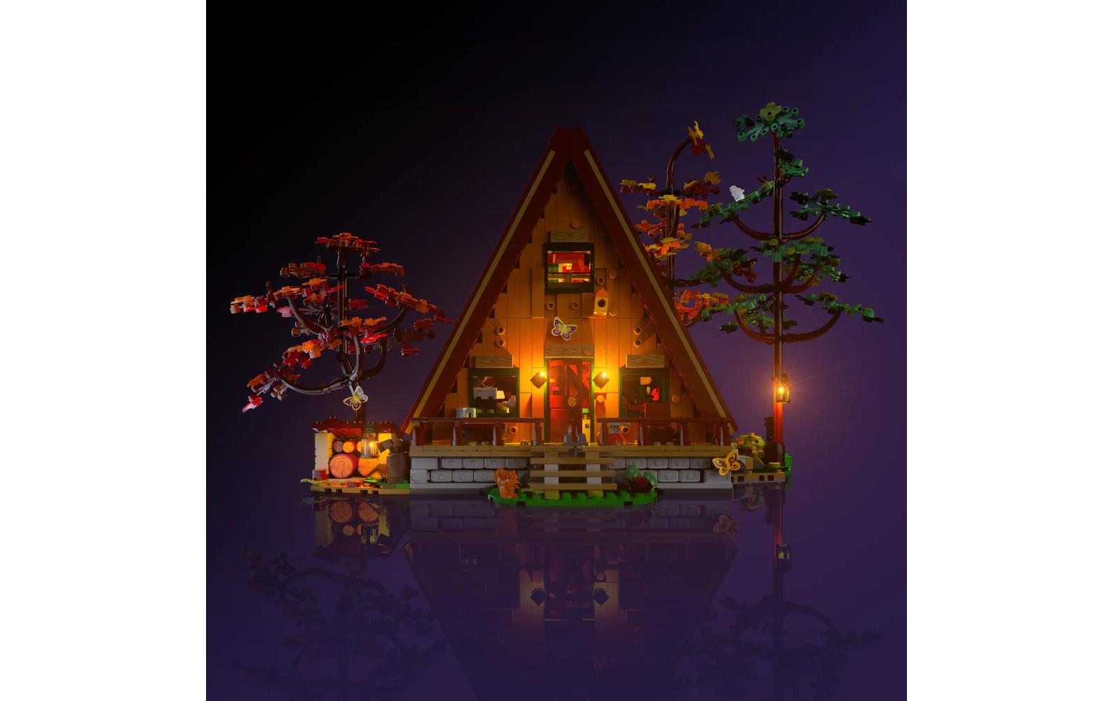 Light My Bricks LED-Licht-Set für LEGO® Finnhütte 21338