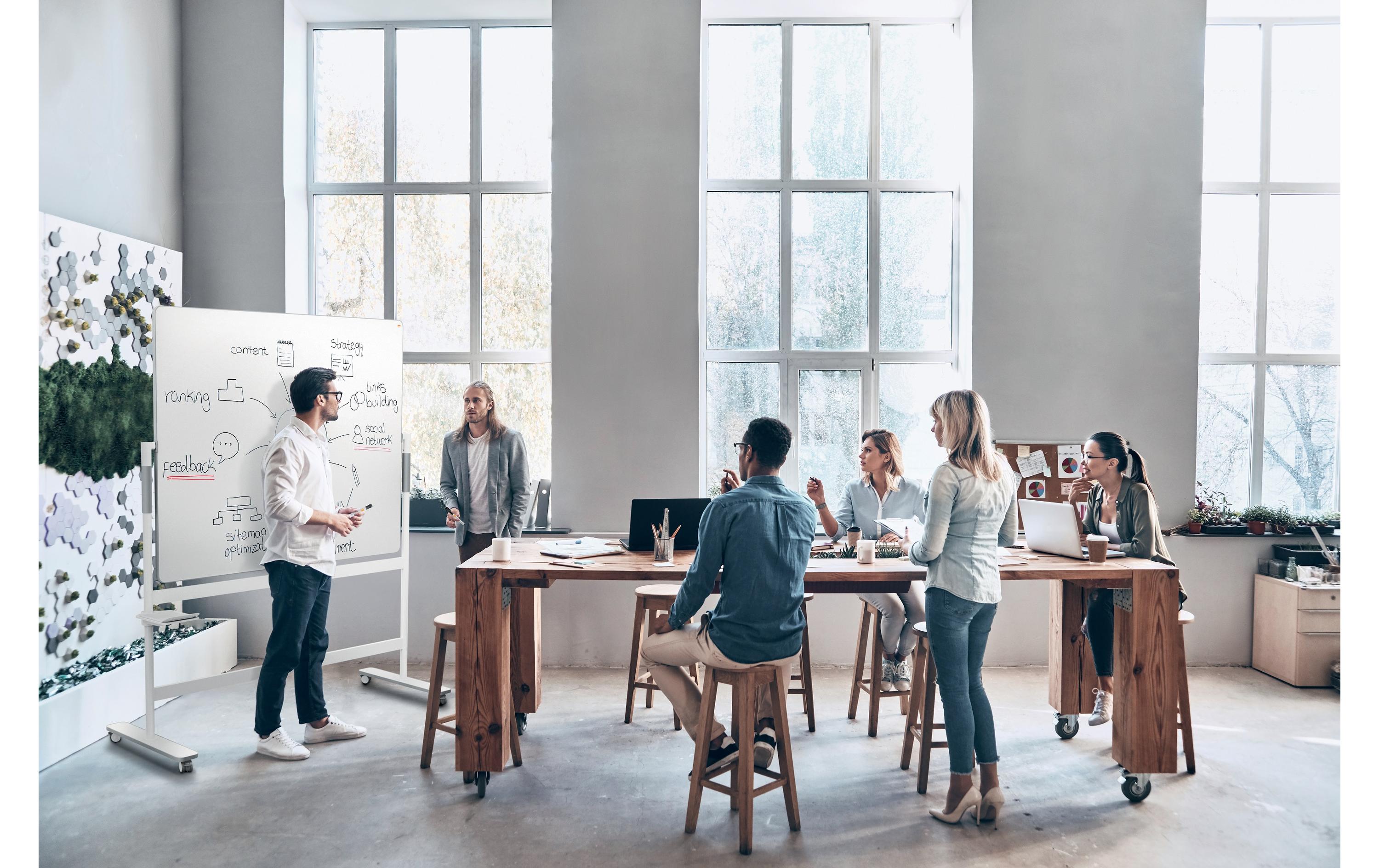 Nobo Flipchart Move & Meet 1500 x 1200 mm