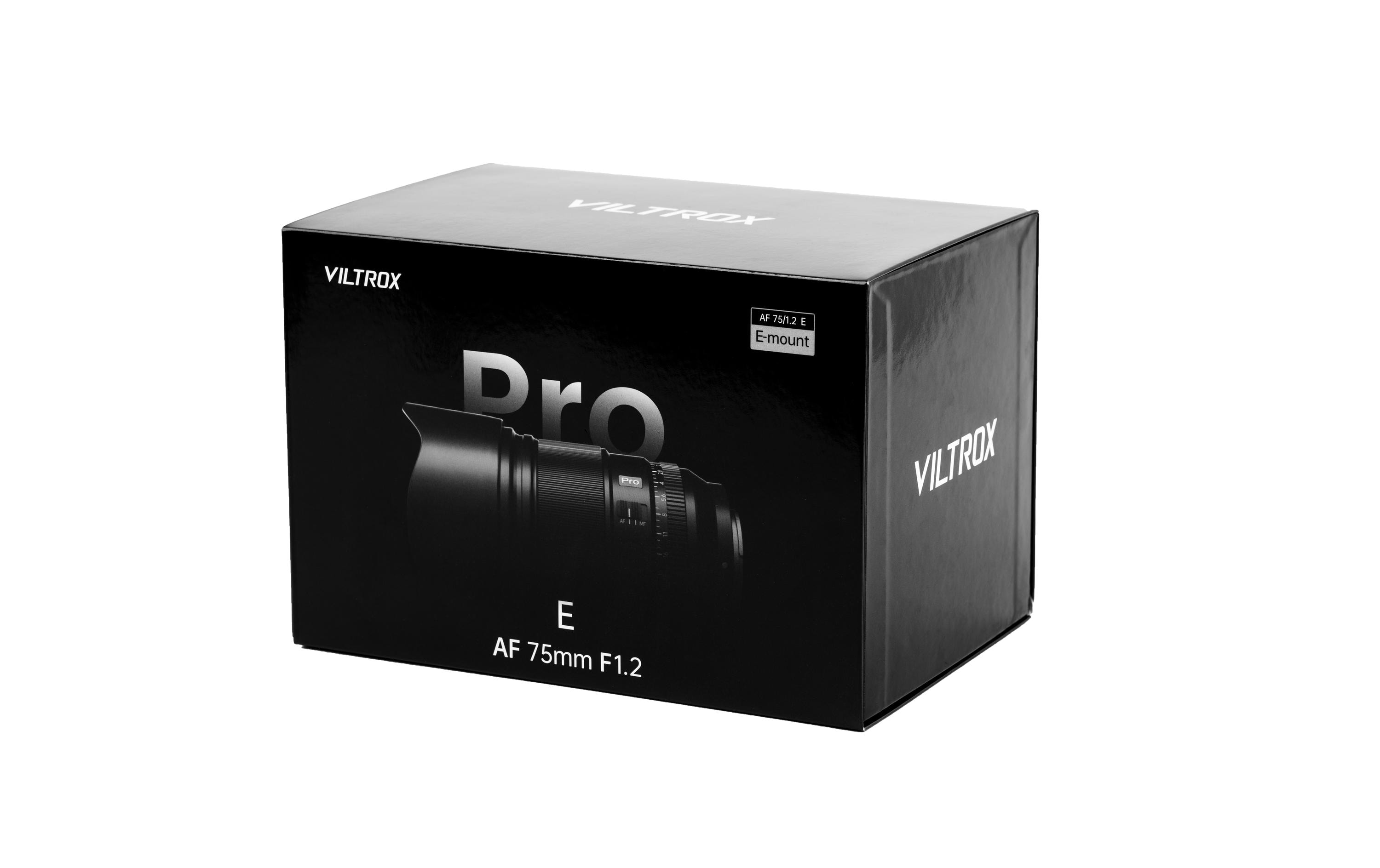 Viltrox Festbrennweite AF 75mm F/1.2 – Sony E-Mount