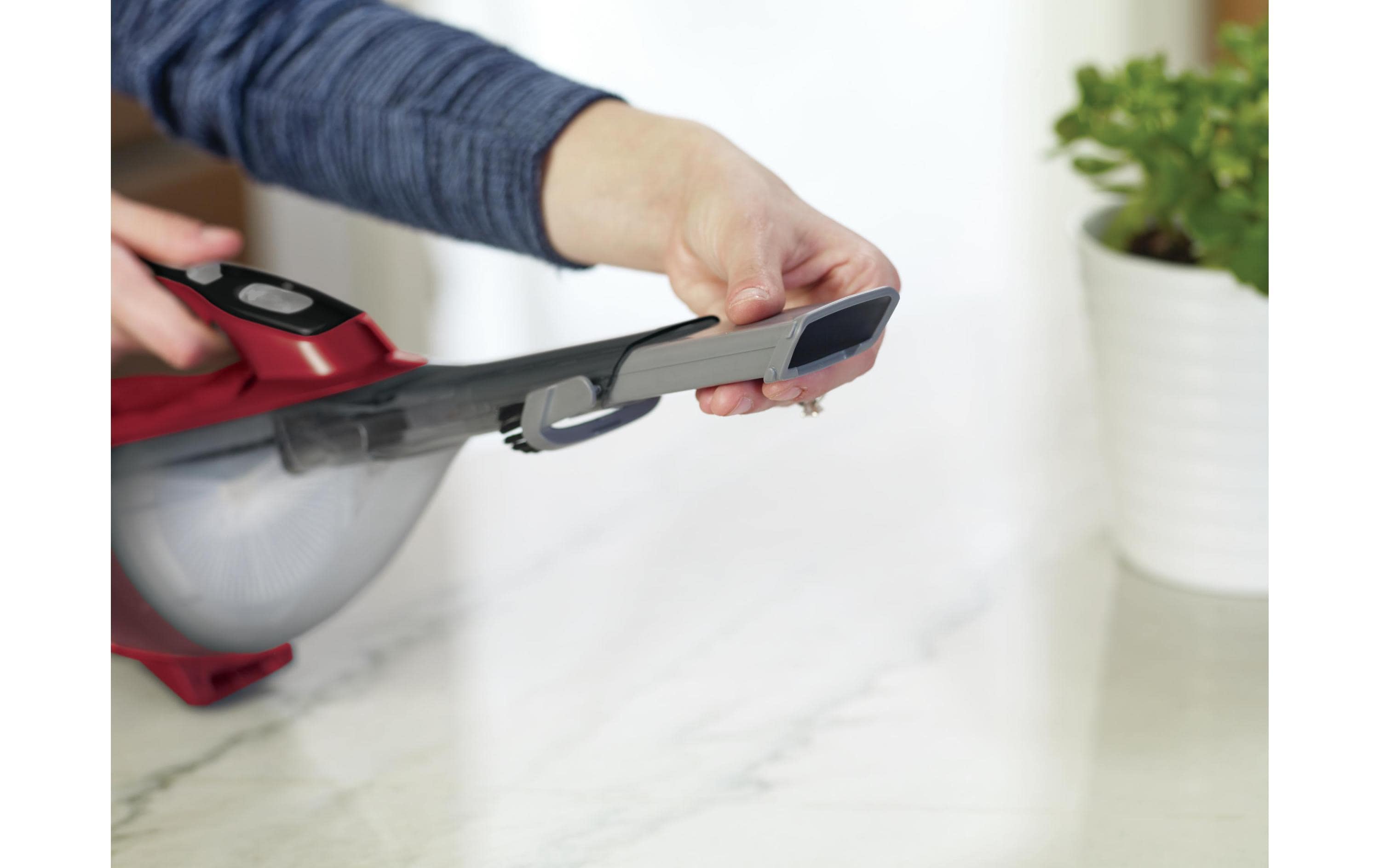 BLACK+DECKER Akku-Handsauger Dustbuster Lithium Rot