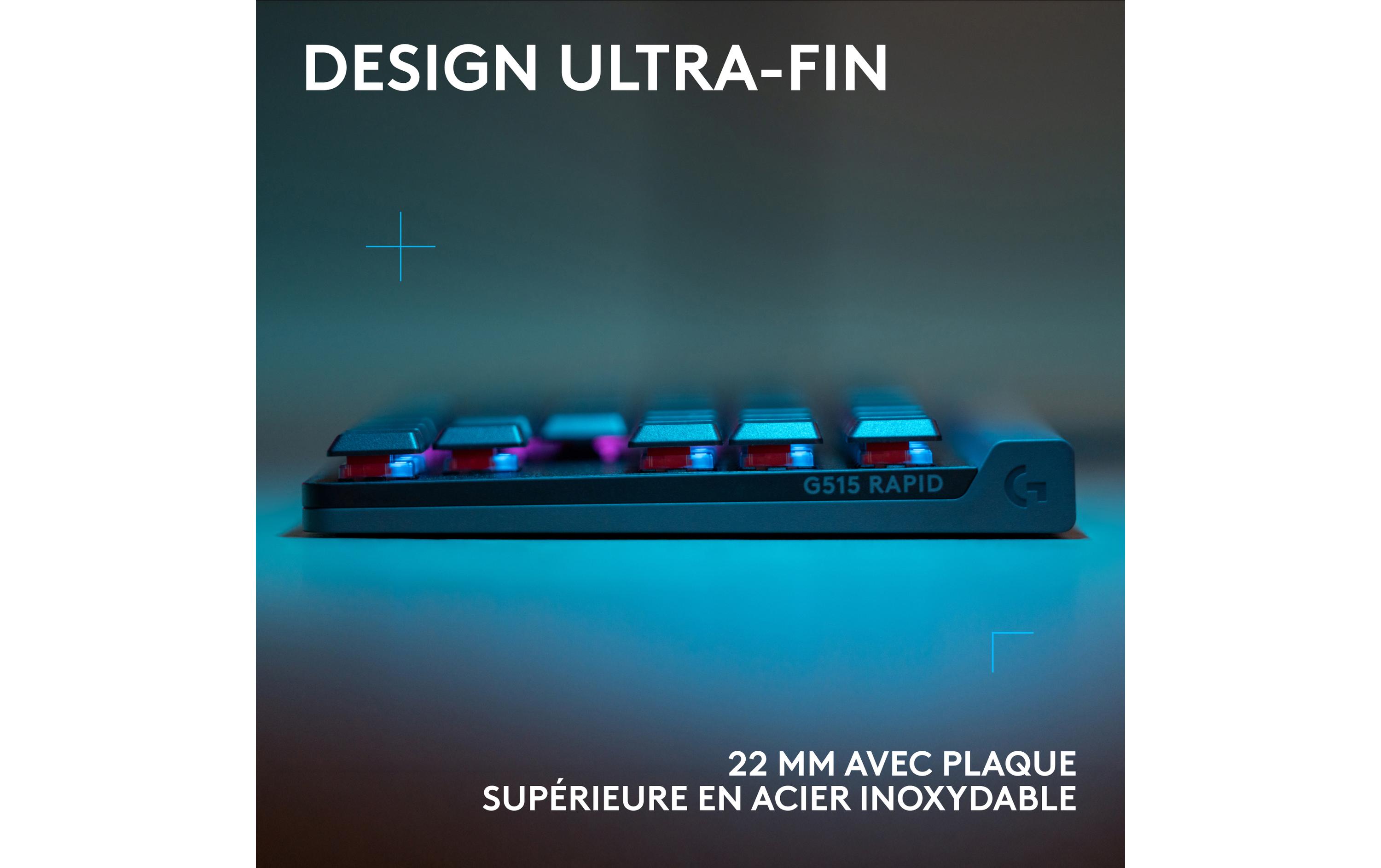 Logitech Gaming-Tastatur G515 RAPID TKL