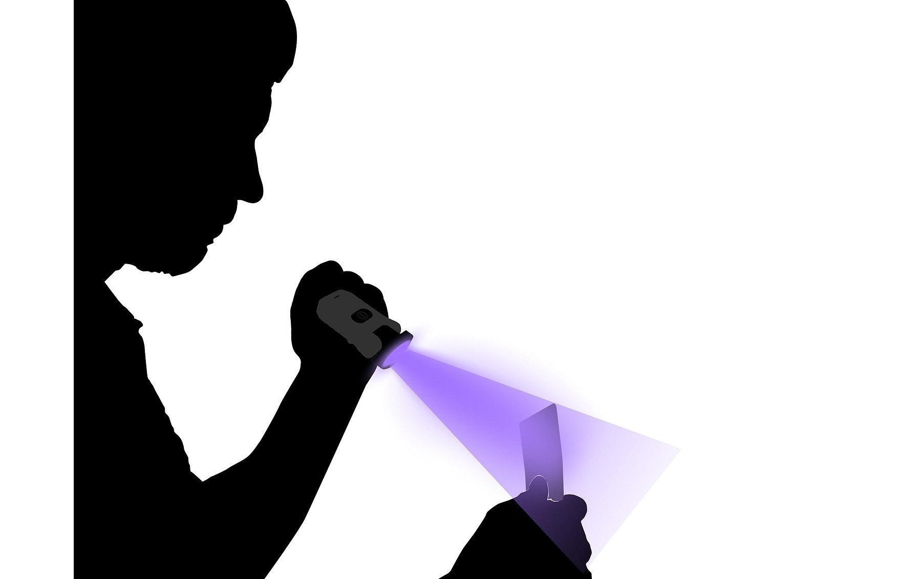 Nordride Taschenlampe LED Patrol UV, 300 Lumen, IP65, USB-C