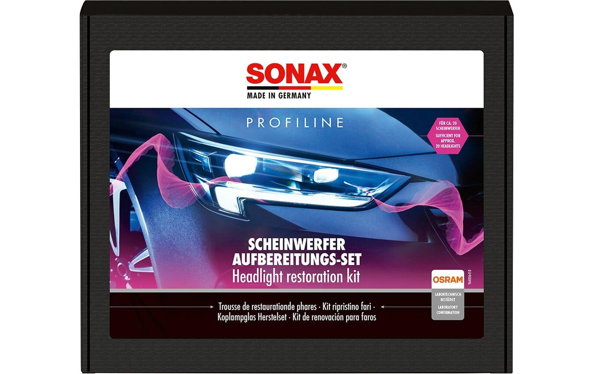 Sonax Scheinwerfer Aufbereitung-Set 300 ml