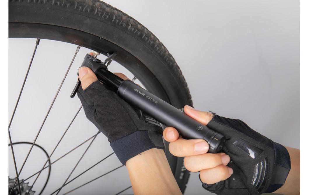 Topeak Minipumpe Gravel 2Stage