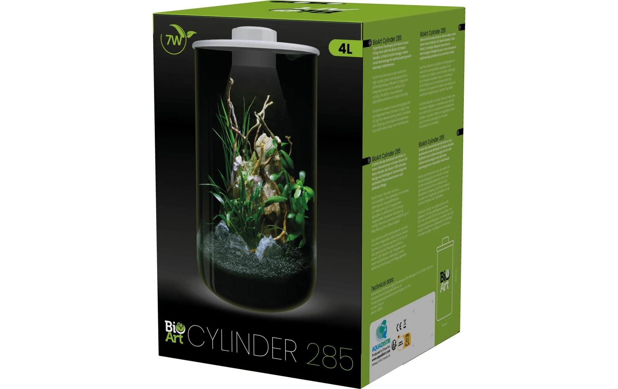 Bio Art Pflanzengefäss Cylinder 285 Weiss