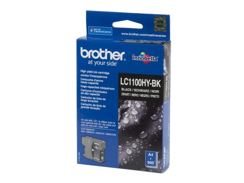 Brother Tinte LC-1100HYBK Black Brother Tinte LC-1100HYBK Black