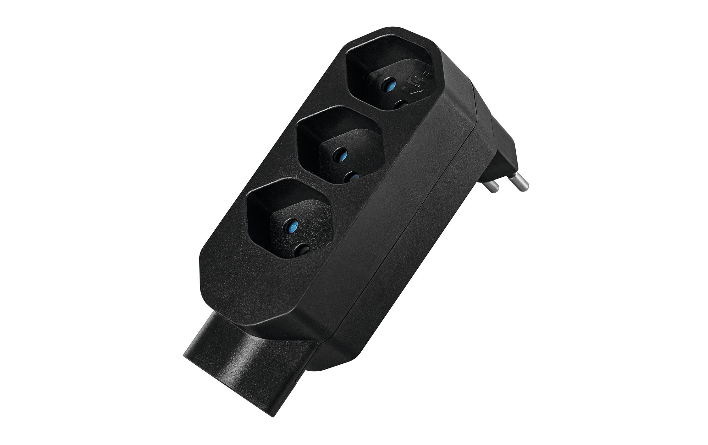 STEFFEN Manta Mehrfachadapter 4xT13 (1x unten) drehbar 4 STEFFEN Manta Mehrfachadapter 4xT13 (1x unten) drehbar 4