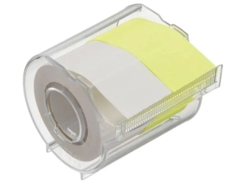 NT Cutter Notizzettel-Dispenser Yamato 2.5 cm Weiss/Gelb, 2 Rollen NT Cutter Notizzettel-Dispenser Yamato 2.5 cm Weiss/Gelb, 2 Rollen