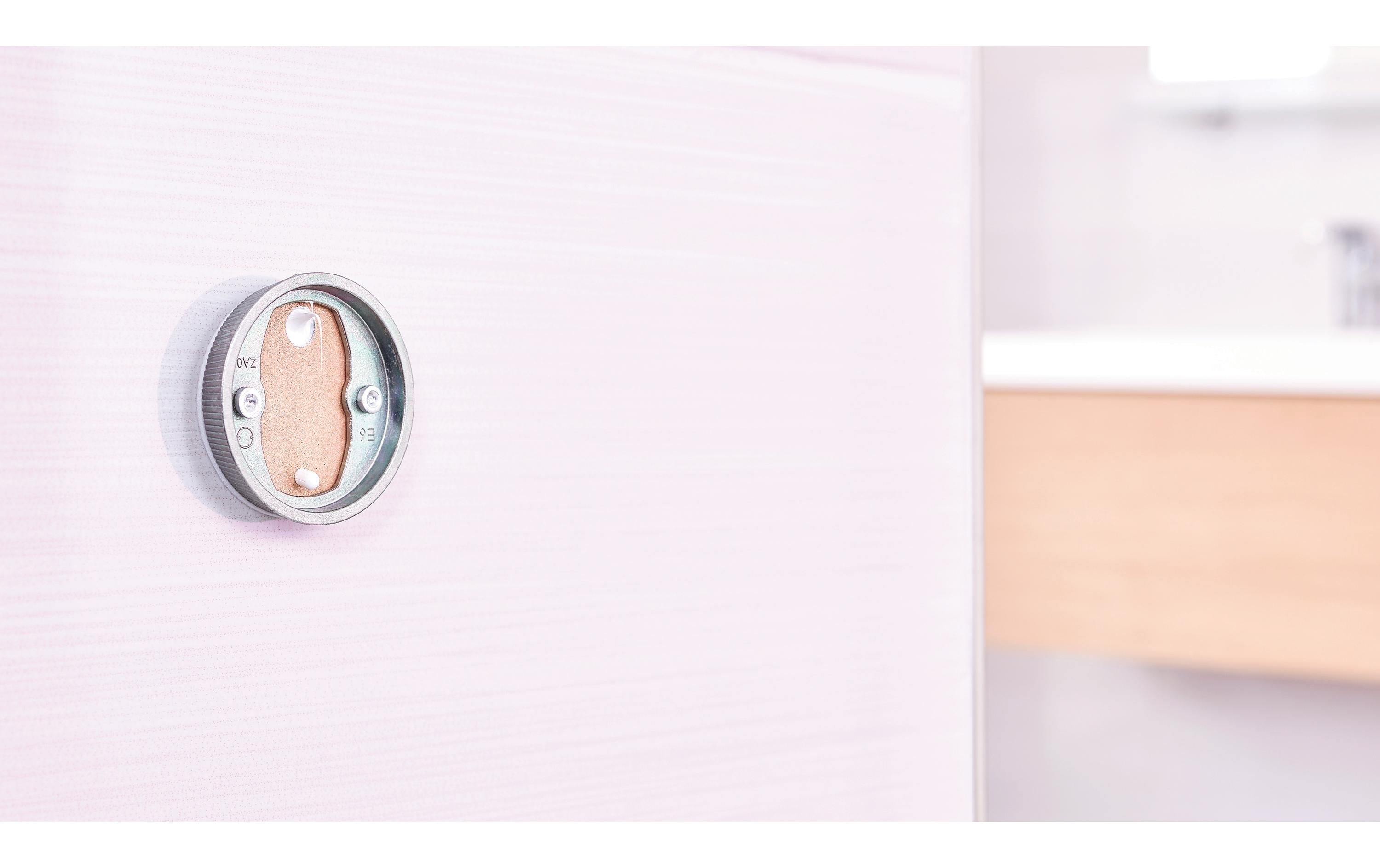 tesa Toilettenpapierhalter Esteetic mit Deckel Silber