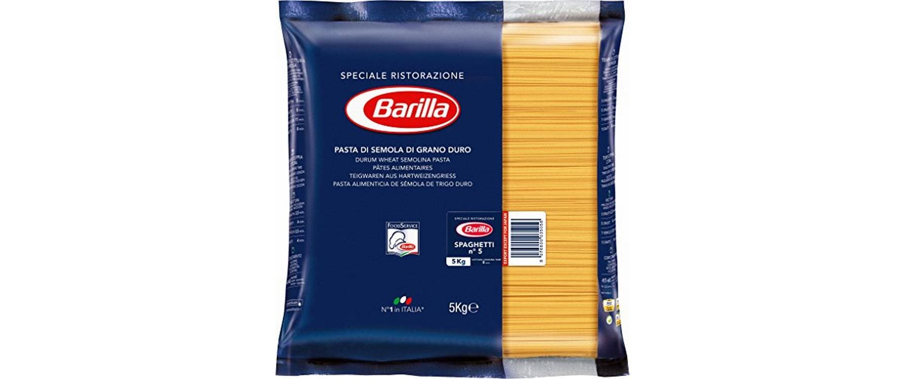 Barilla Teigwaren Spaghetti Nr. 5 5 kg