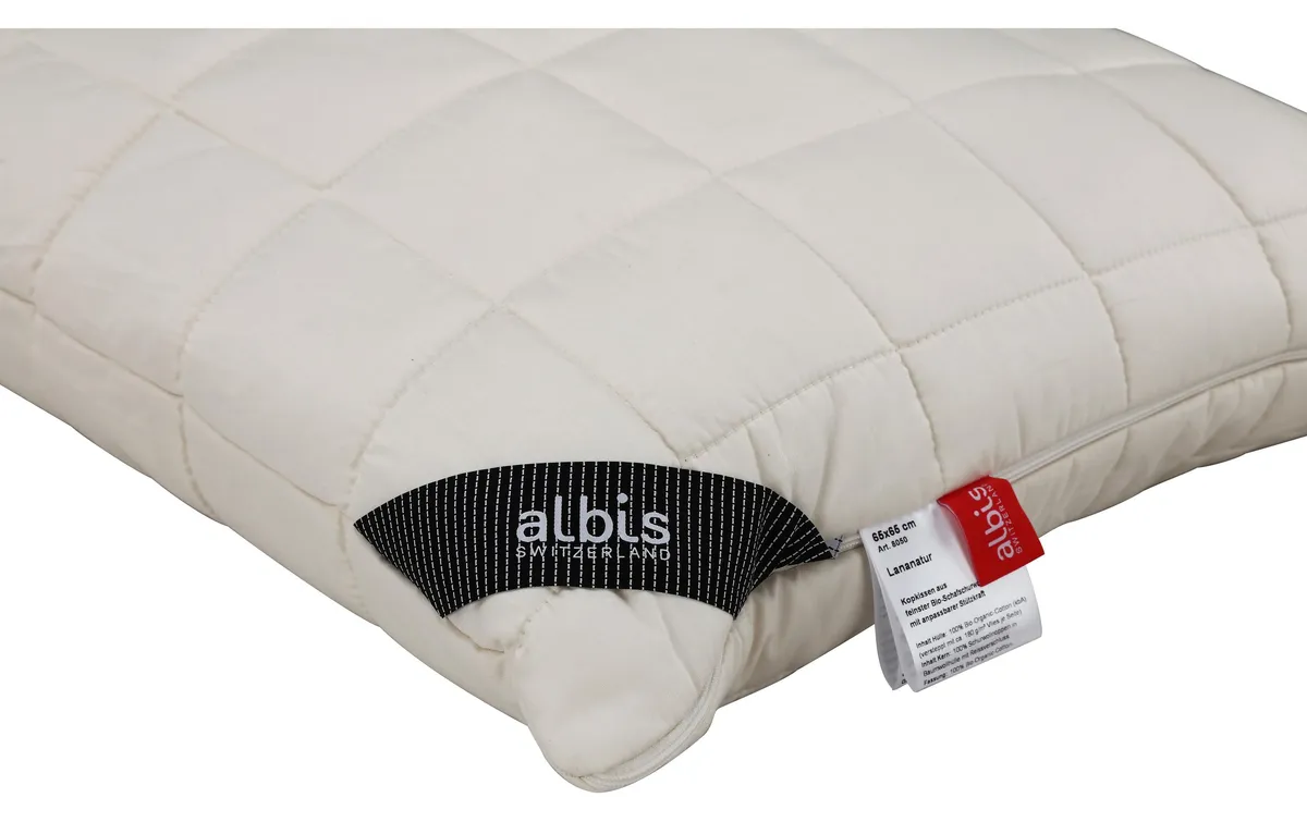 Albis Klassisches Kopfkissen Cannatur-Bio 65 x 100 cm Albis Klassisches Kopfkissen Cannatur-Bio 65 x 100 cm