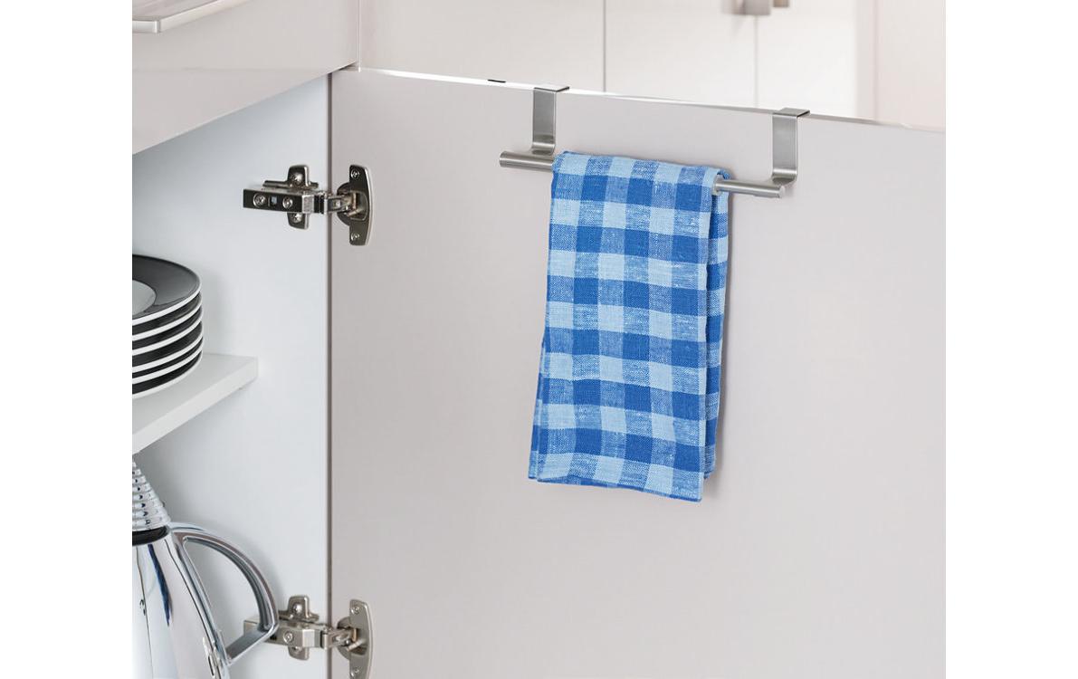 Wenko Handtuchhalter Teleskop 35 cm, Silber
