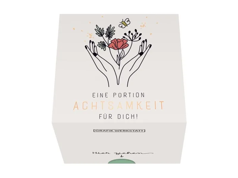 Grafik Werkstatt Message in a Box Eine Portion Achtsamkeit Grafik Werkstatt Message in a Box Eine Portion Achtsamkeit