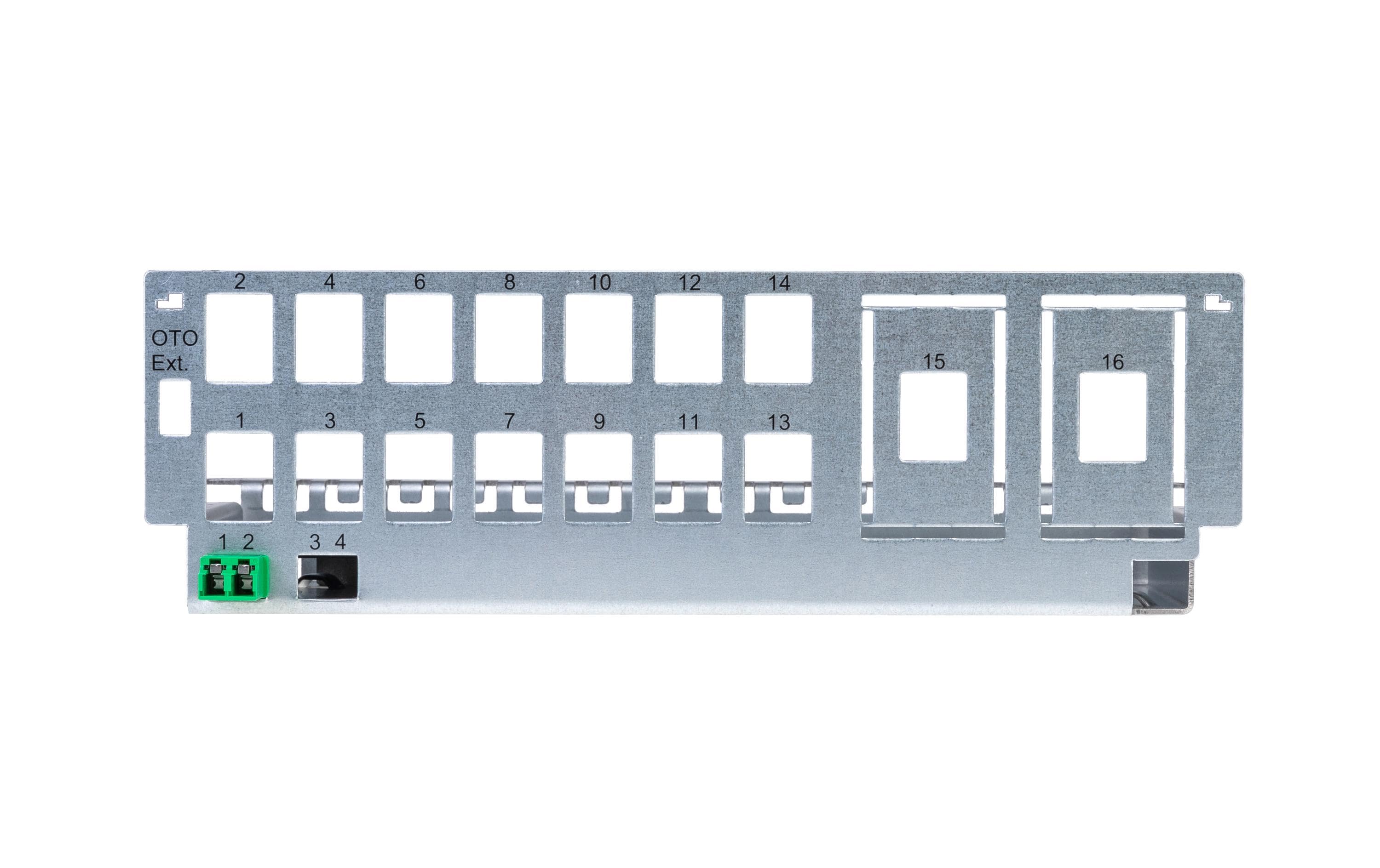 CeCoNet Patchpanel Cecoflex 9.7 1x LC Duplex APC ohne Deckel