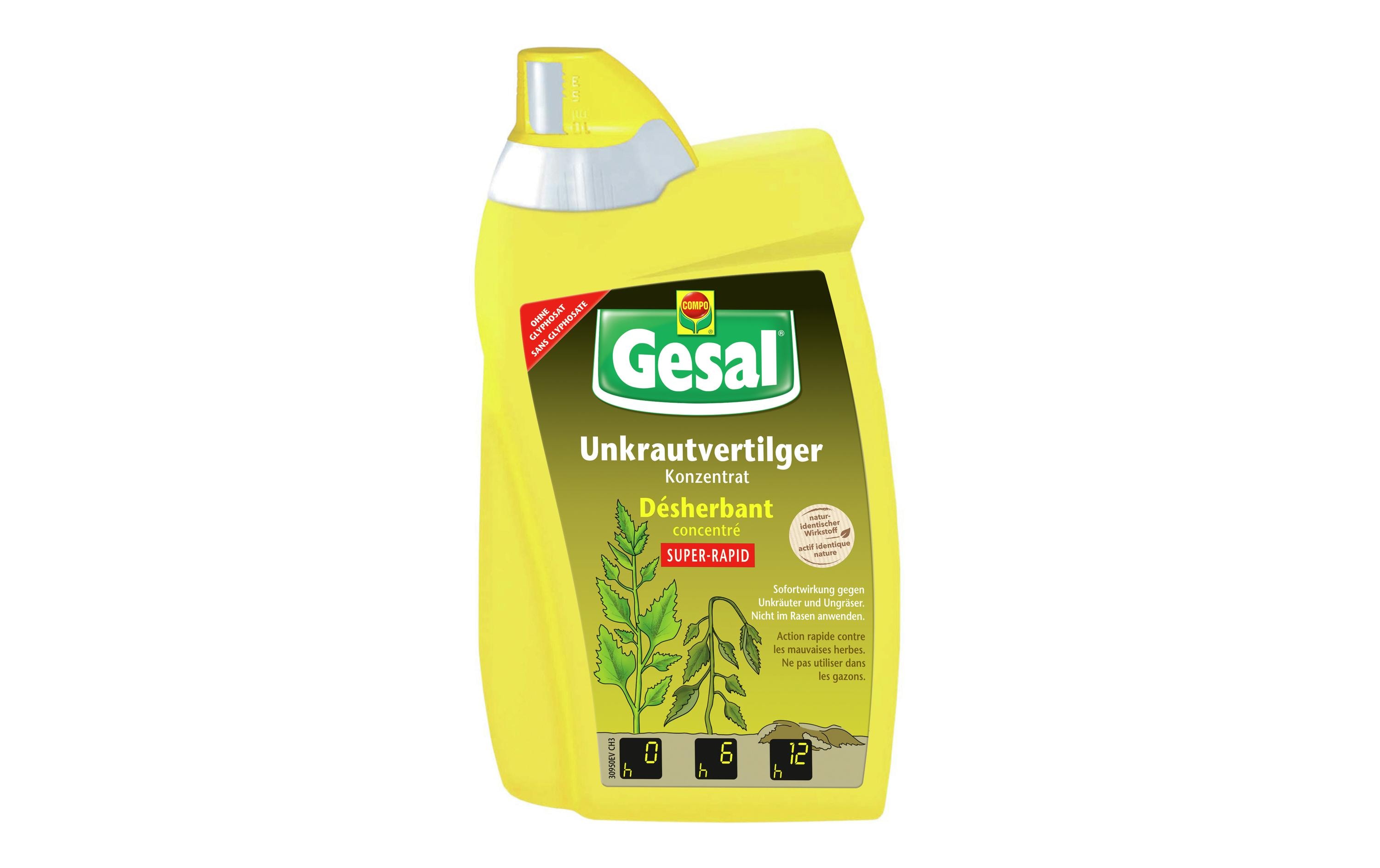 Gesal Unkrautvernichter Super-Rapid Konzentrat 500 ml