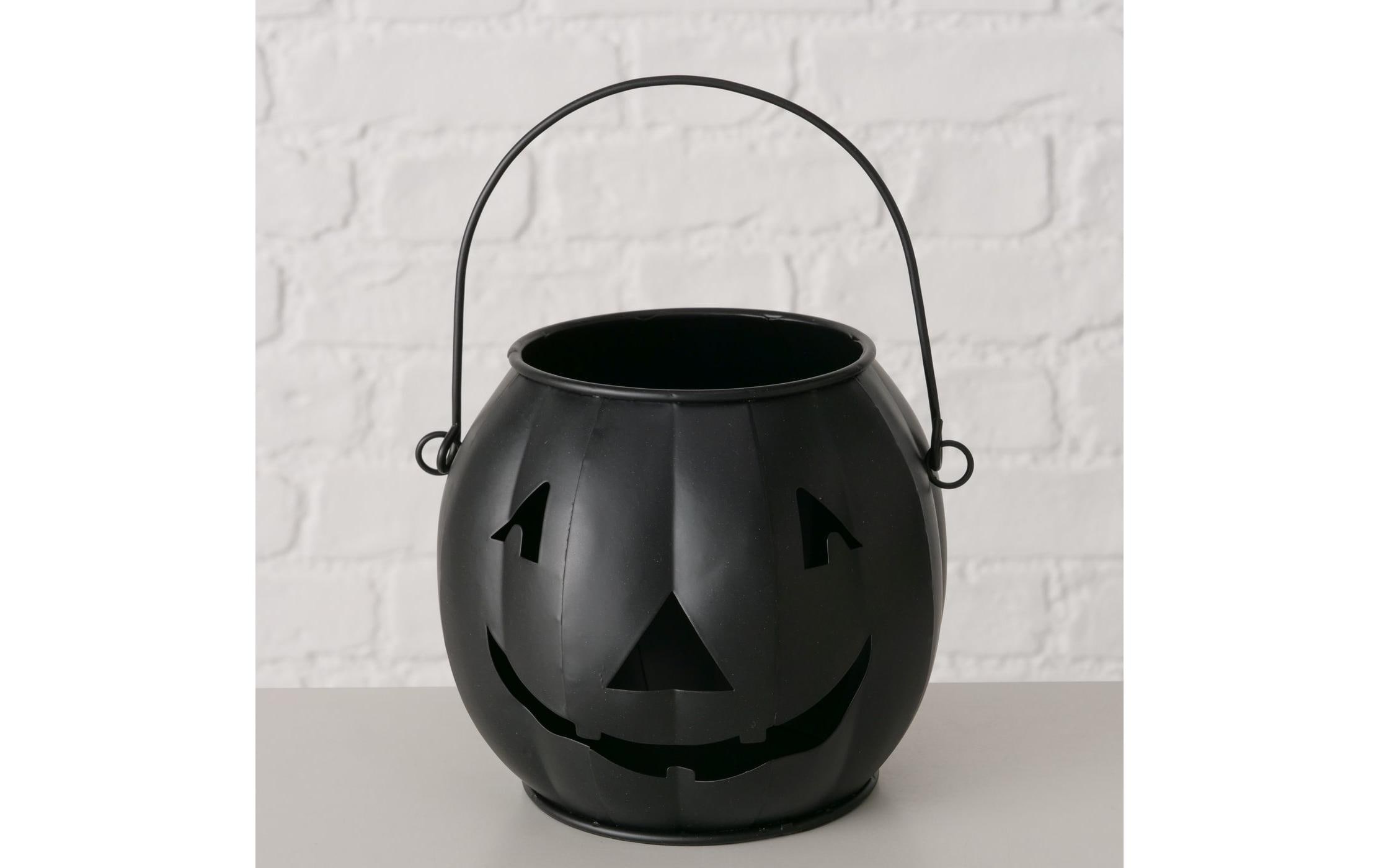 Boltze Windlicht Grimasi Metall, 14 cm