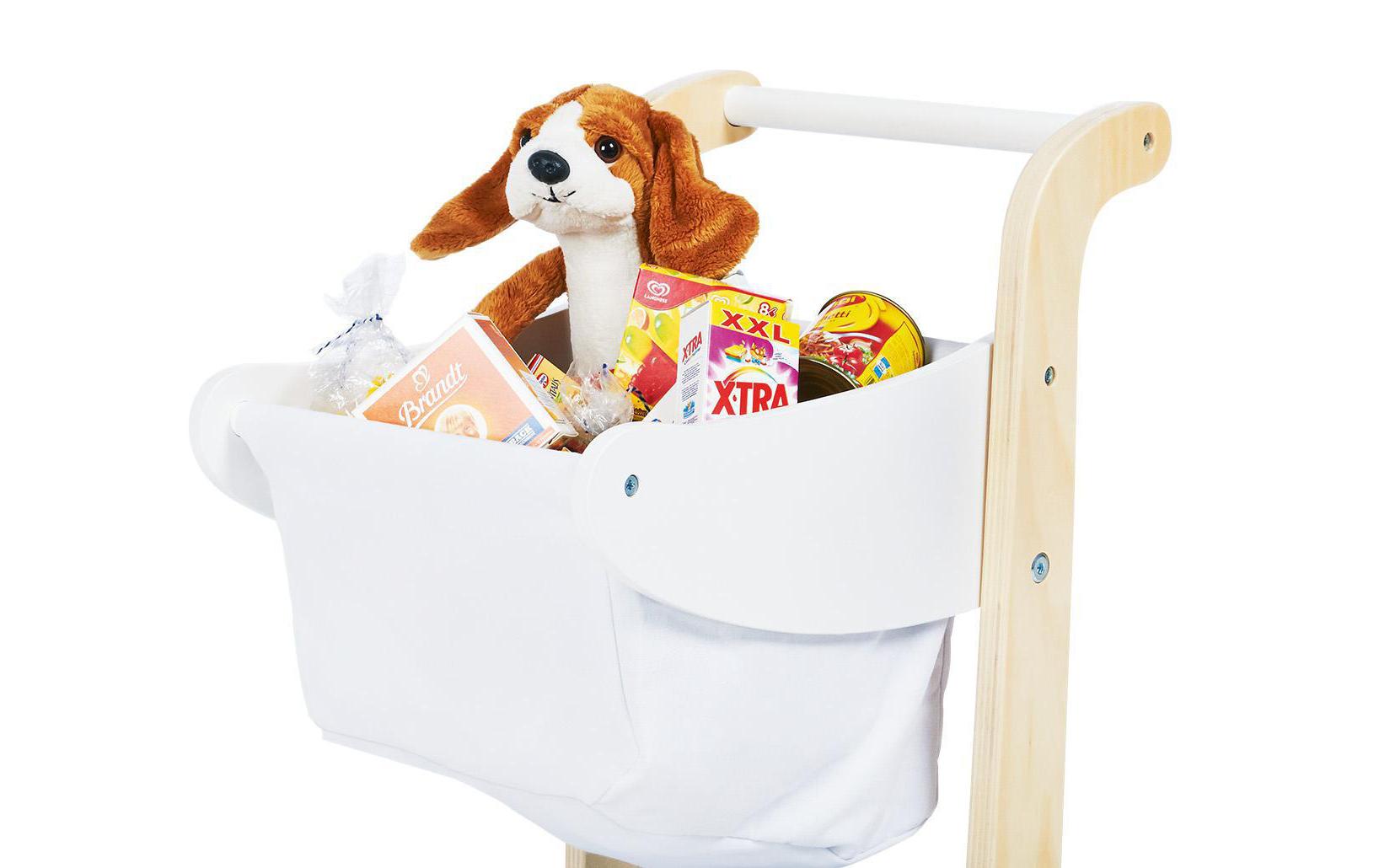 Pinolino Kaufladen Einkaufswagen Erna, weiss Pinolino Kaufladen Einkaufswagen Erna, weiss