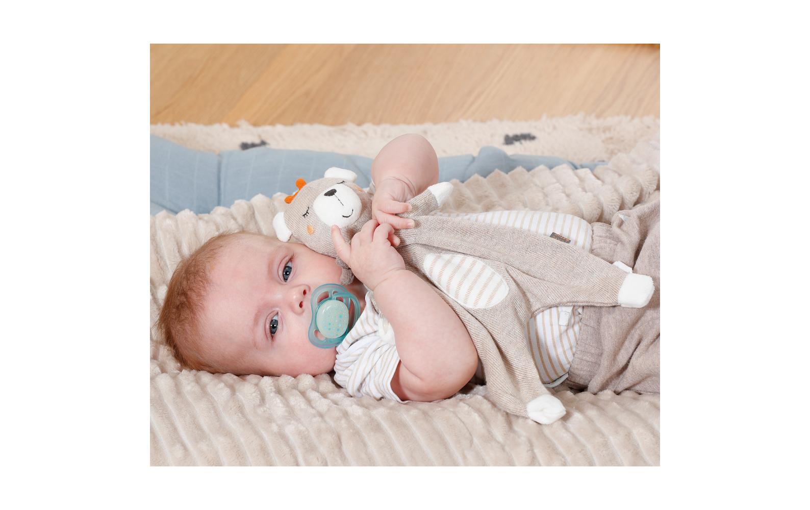 fehn Schmusetuch Natur Teddy