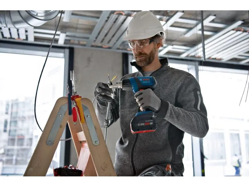 Bosch Professional Akku-Heissluftgebläse GHG 18V-50 Solo, L-Boxx