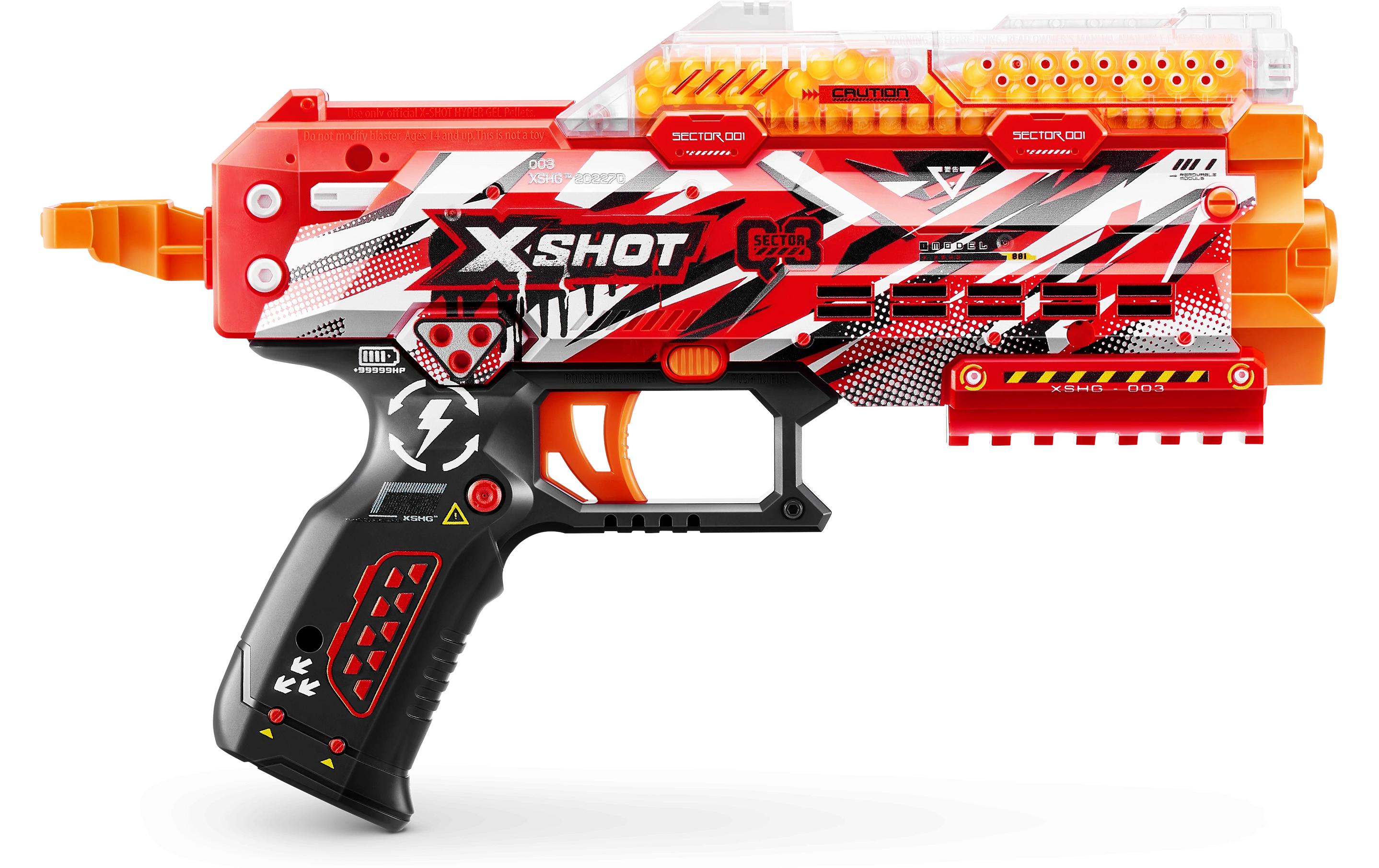 X-Shot Hyper Gel Stinger Blaster mit Gel-Kugeln – EN71 Series 1