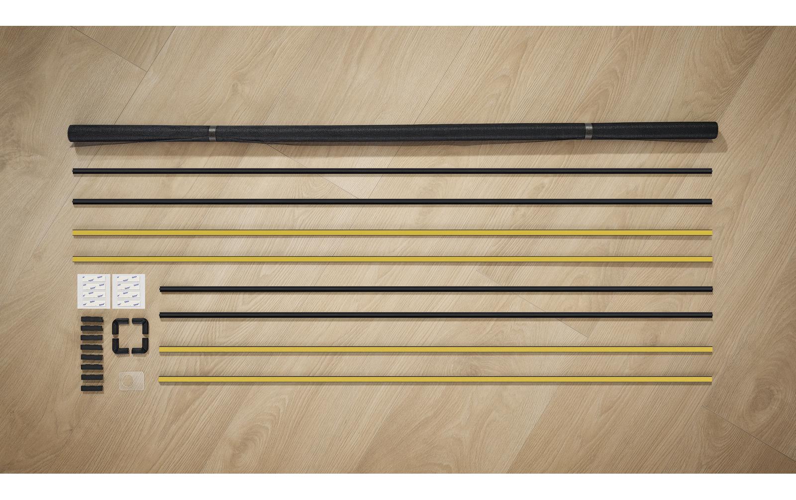 tesa Fliegengitter CLIP-ON Rahmen für Fenster 1 x 1.2 m