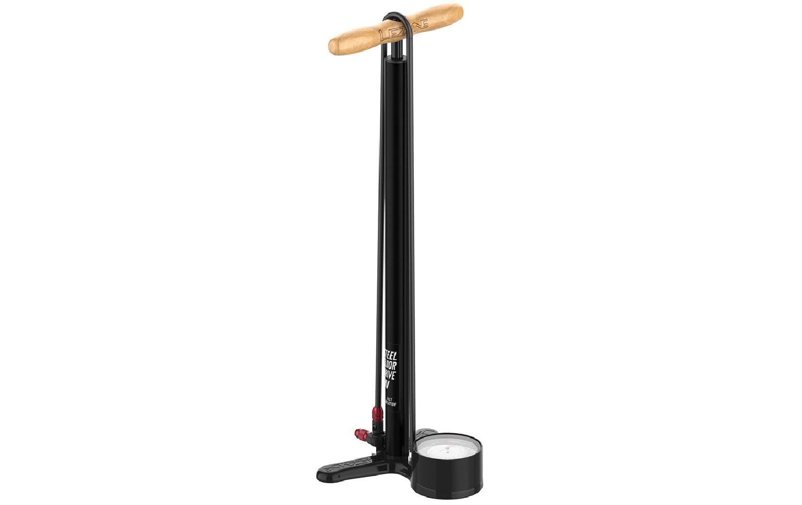 Lezyne Standpumpe Steel HV Floor Drive 3.5 ABS1 Pro Schwarz