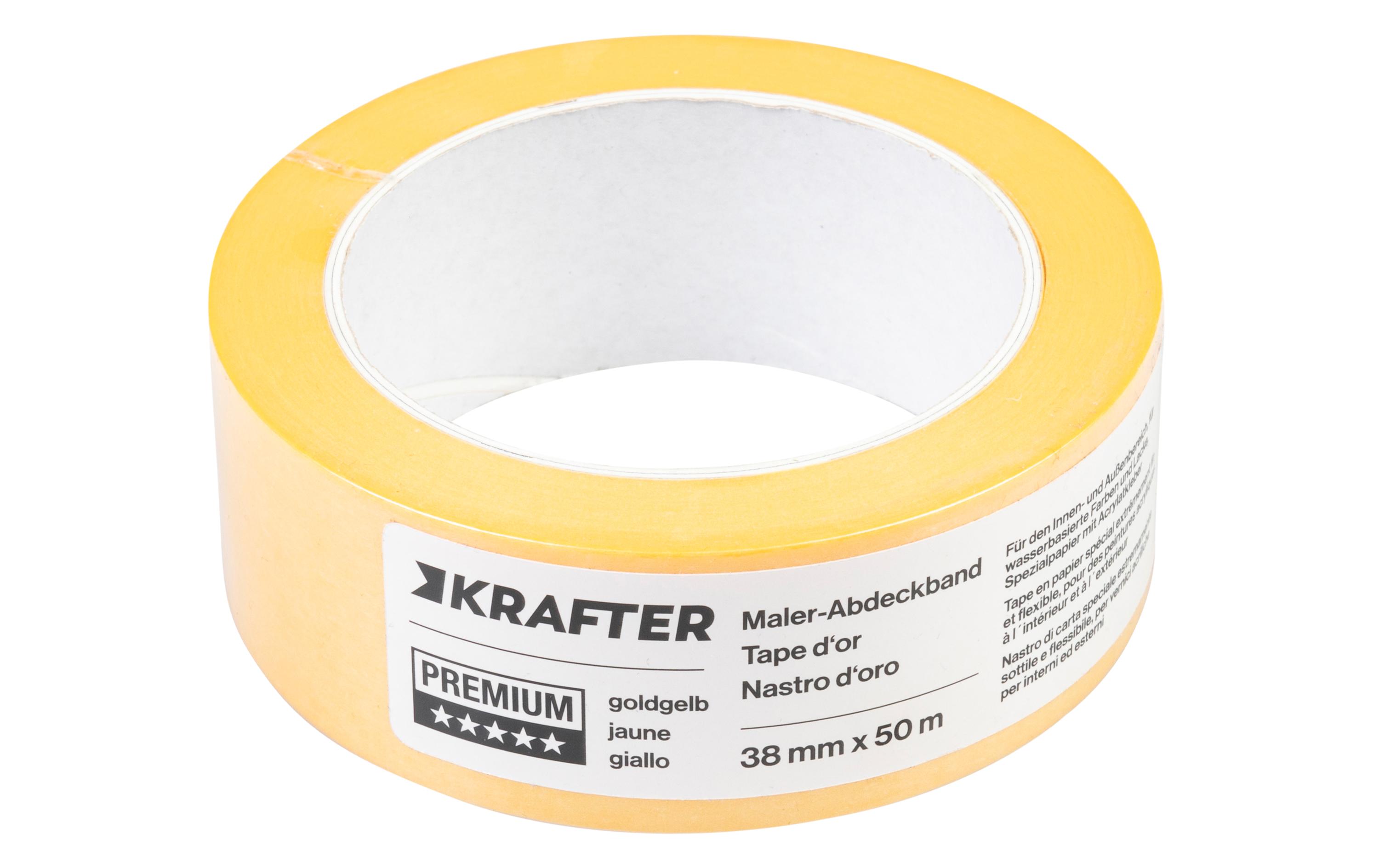 Krafter Abdeckband PREMIUM 38 mm x 50 m Krafter Abdeckband PREMIUM 38 mm x 50 m