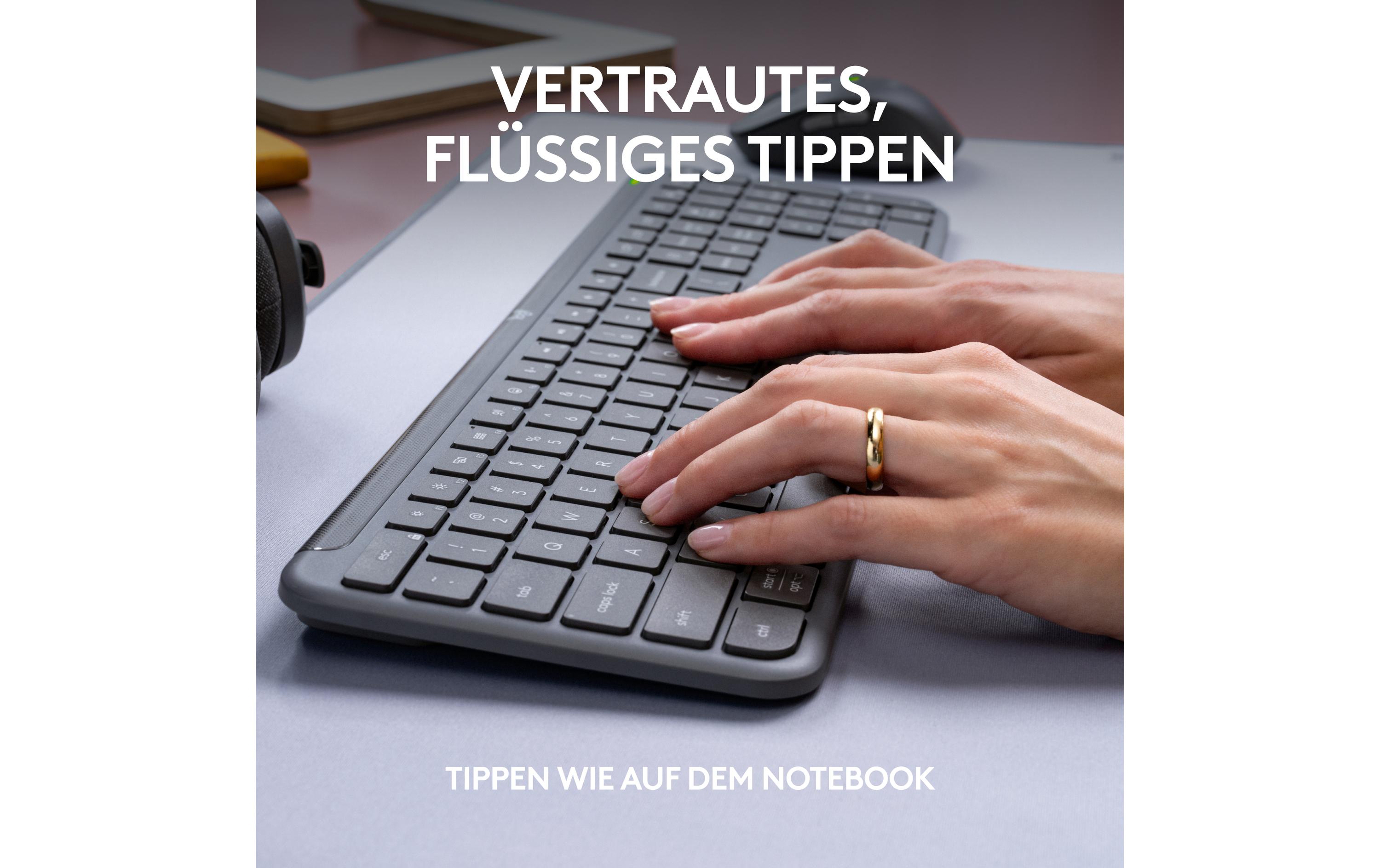 Logitech Tastatur-Maus-Set MK950 Signature Slim Combo for Business Logitech Tastatur-Maus-Set MK950 Signature Slim Combo for Business