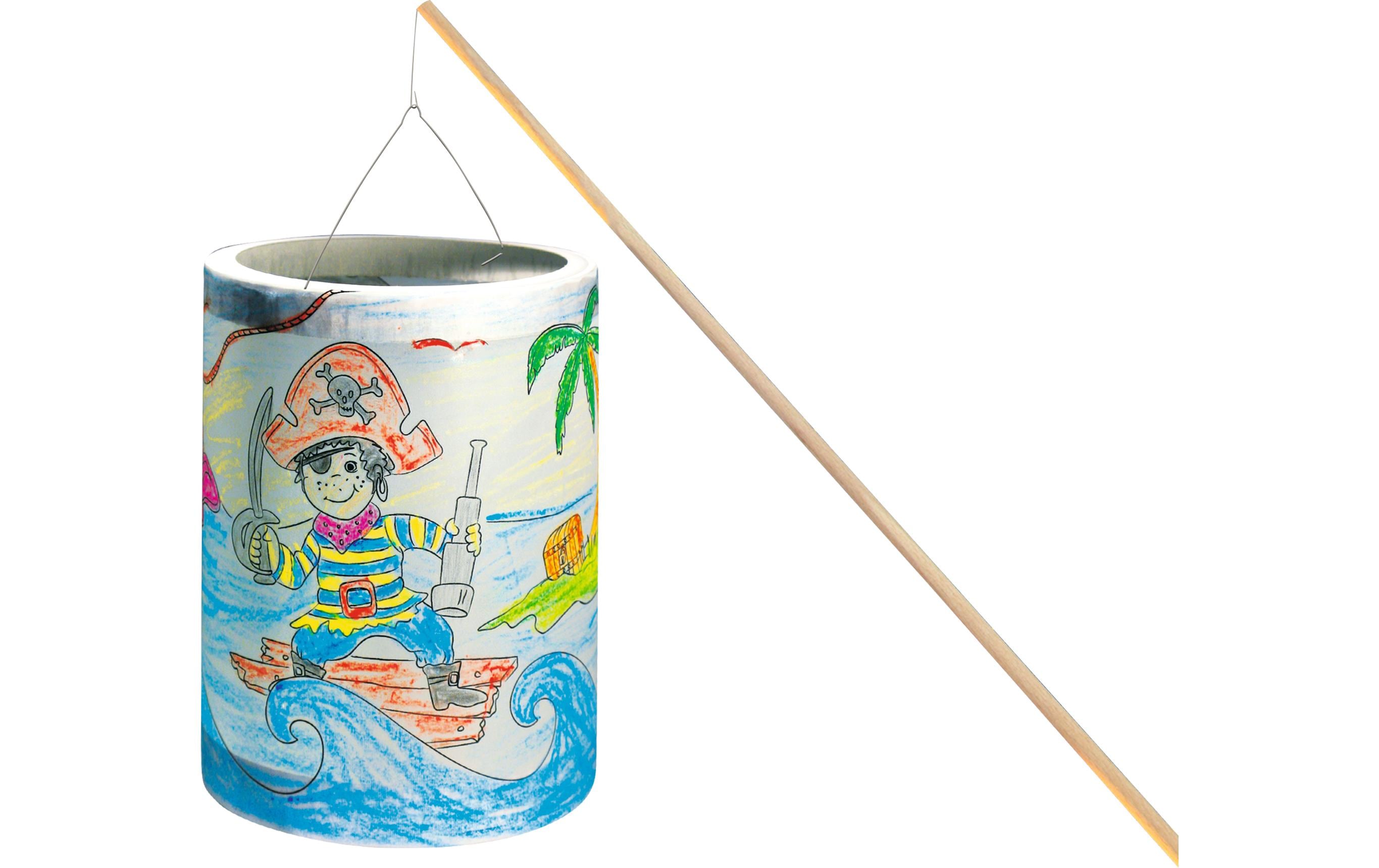 URSUS Laternen-Bastelset Piraten Mehrfarbig URSUS Laternen-Bastelset Piraten Mehrfarbig