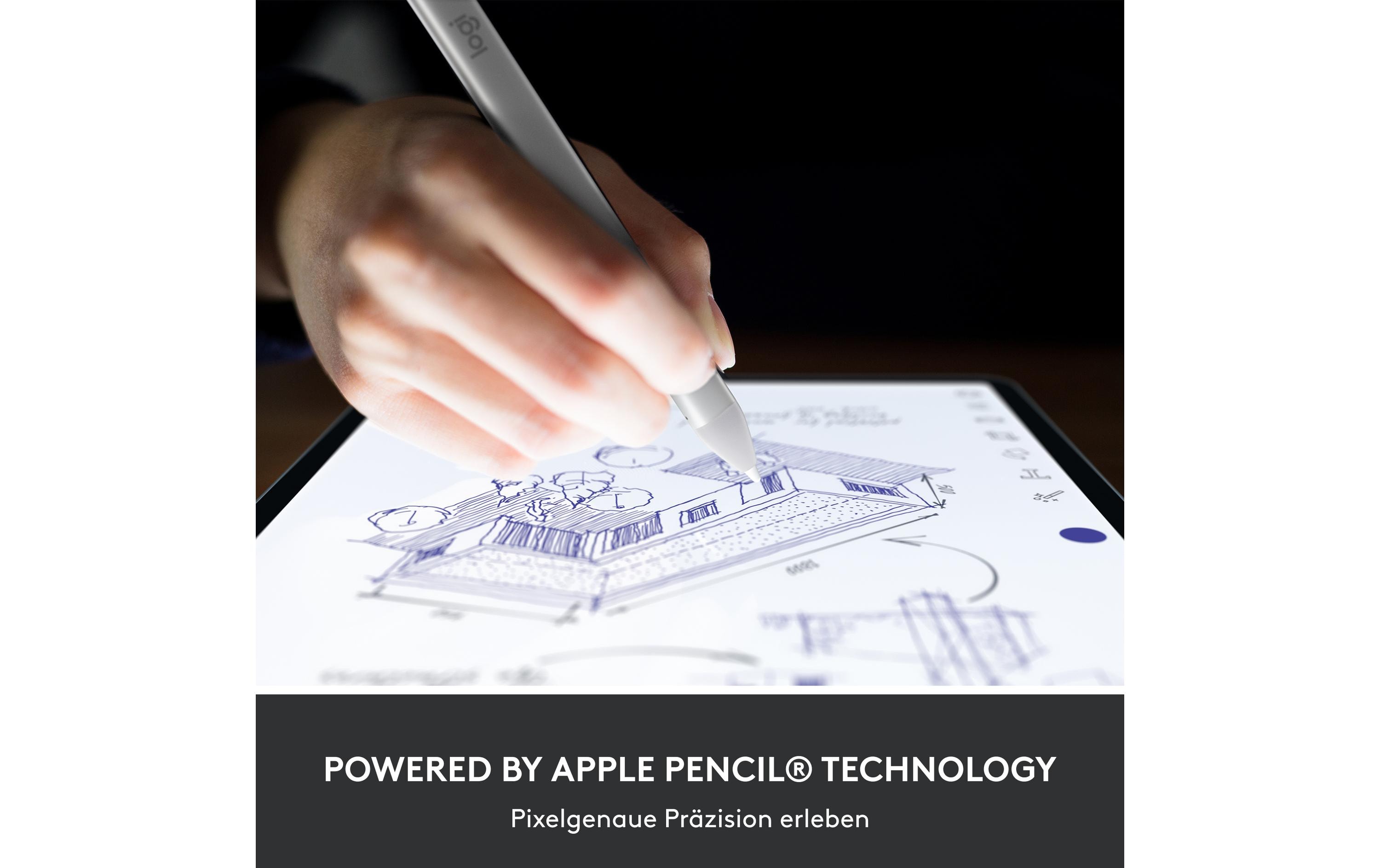 Logitech Eingabestift Crayon Silber