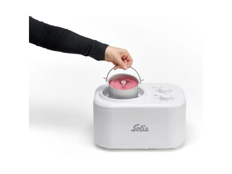 Solis Eismaschine Gelatissima 1 l, Weiss Solis Eismaschine Gelatissima 1 l, Weiss