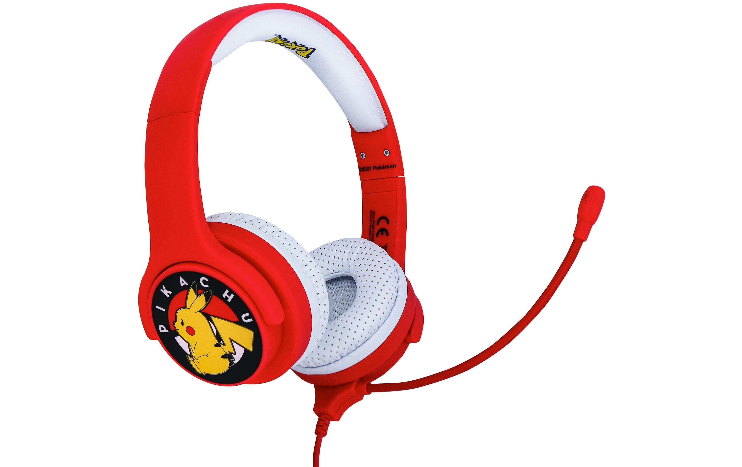 OTL On-Ear-Kopfhörer Pokémon Study Rot
