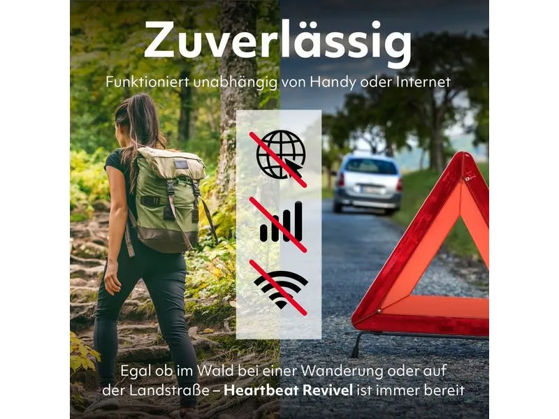 HeartBeat Revivel Audioabspielgerät Rot