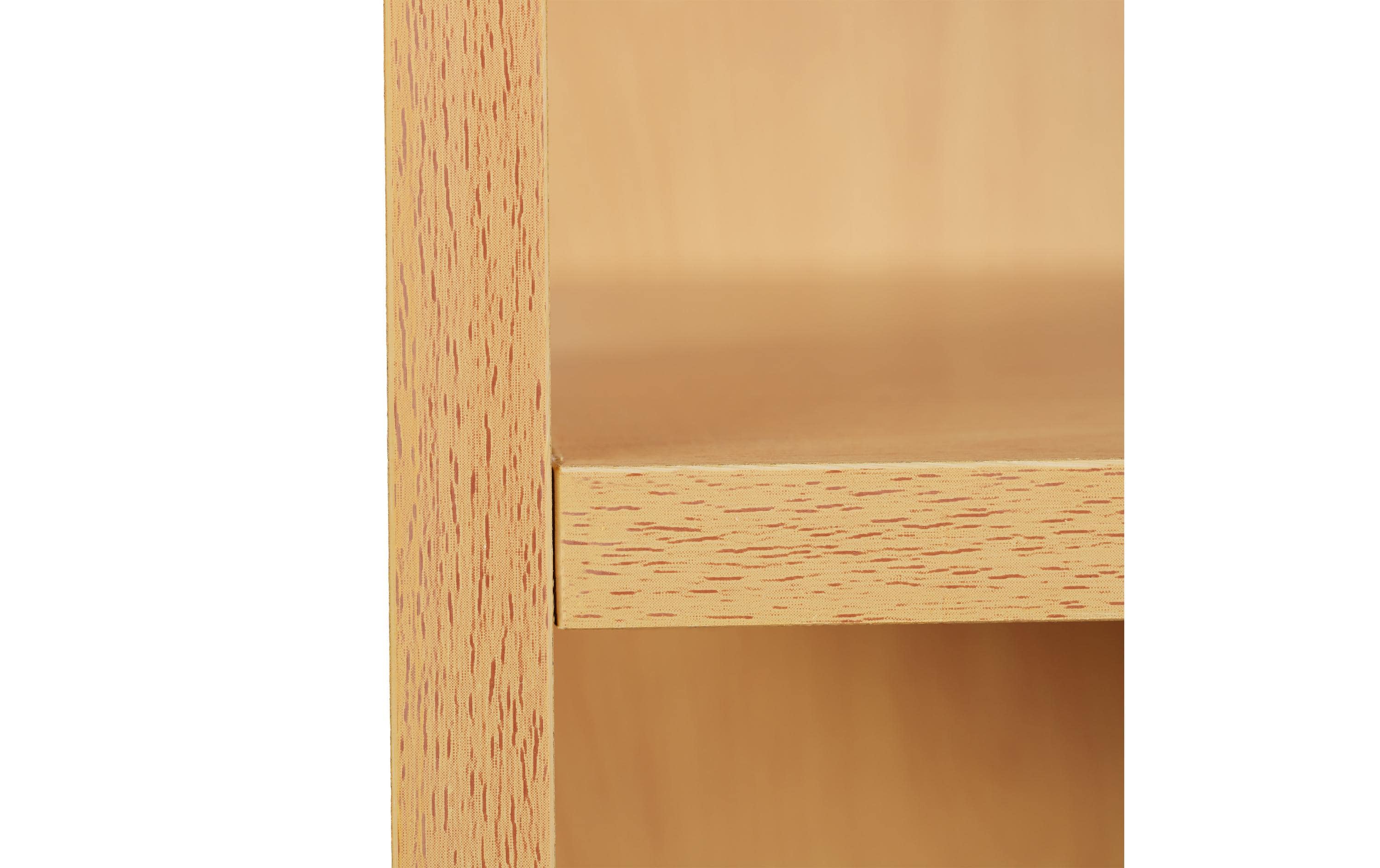 relaxdays TV-Möbel mit Rollen, 80 x 40 cm, Hellbraun