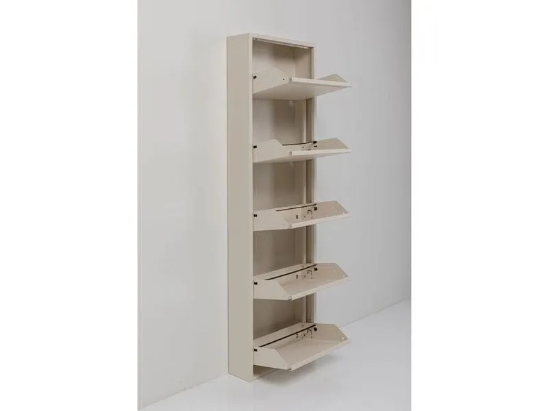 Kare Schuhschrank Caruso 5-er, 50 x 170 cm, Beige