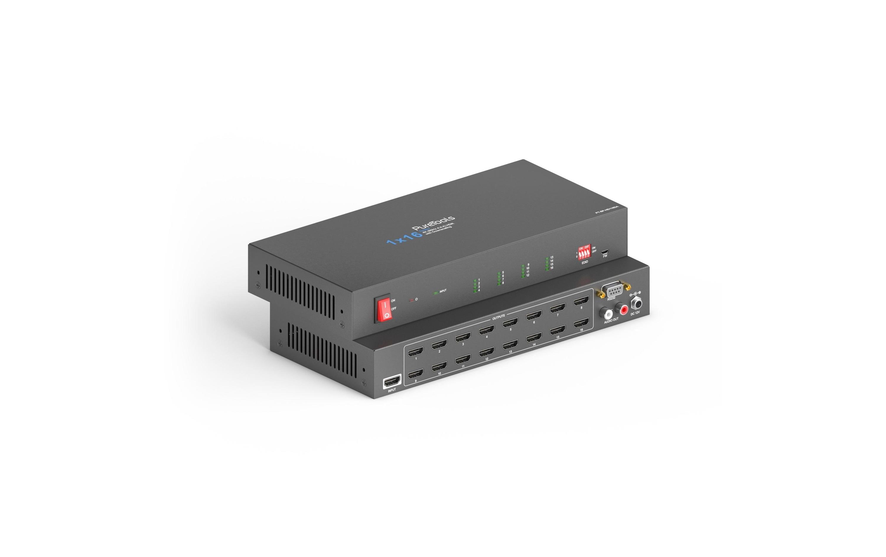 PureTools Splitter PT-SP-HD116DA HDMI PureTools Splitter PT-SP-HD116DA HDMI