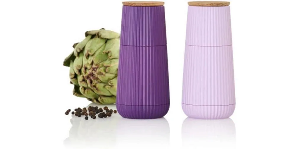 AdHoc Salz- und Pfeffermühle Scape 12.3 cm, Violett/Dunkelviolett AdHoc Salz- und Pfeffermühle Scape 12.3 cm, Violett/Dunkelviolett