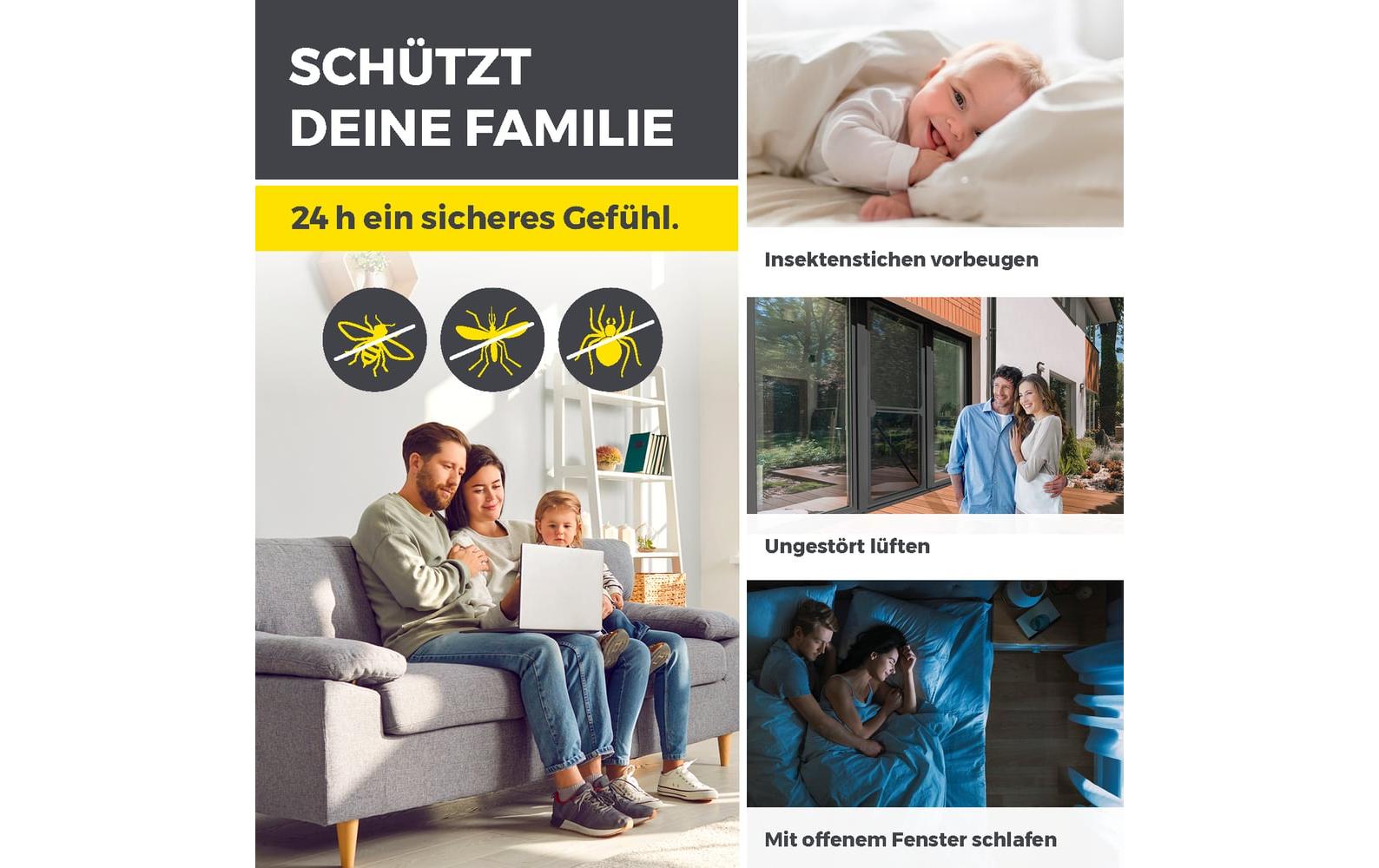 EASYmaxx Fliegengitter Teleskop EASYmaxx Fliegengitter Teleskop