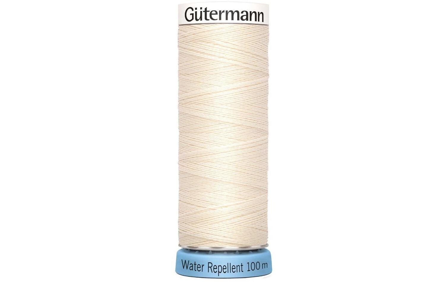Gütermann Näh- und Stickgarn Water Repellent 1 Stück, Alt Weiss