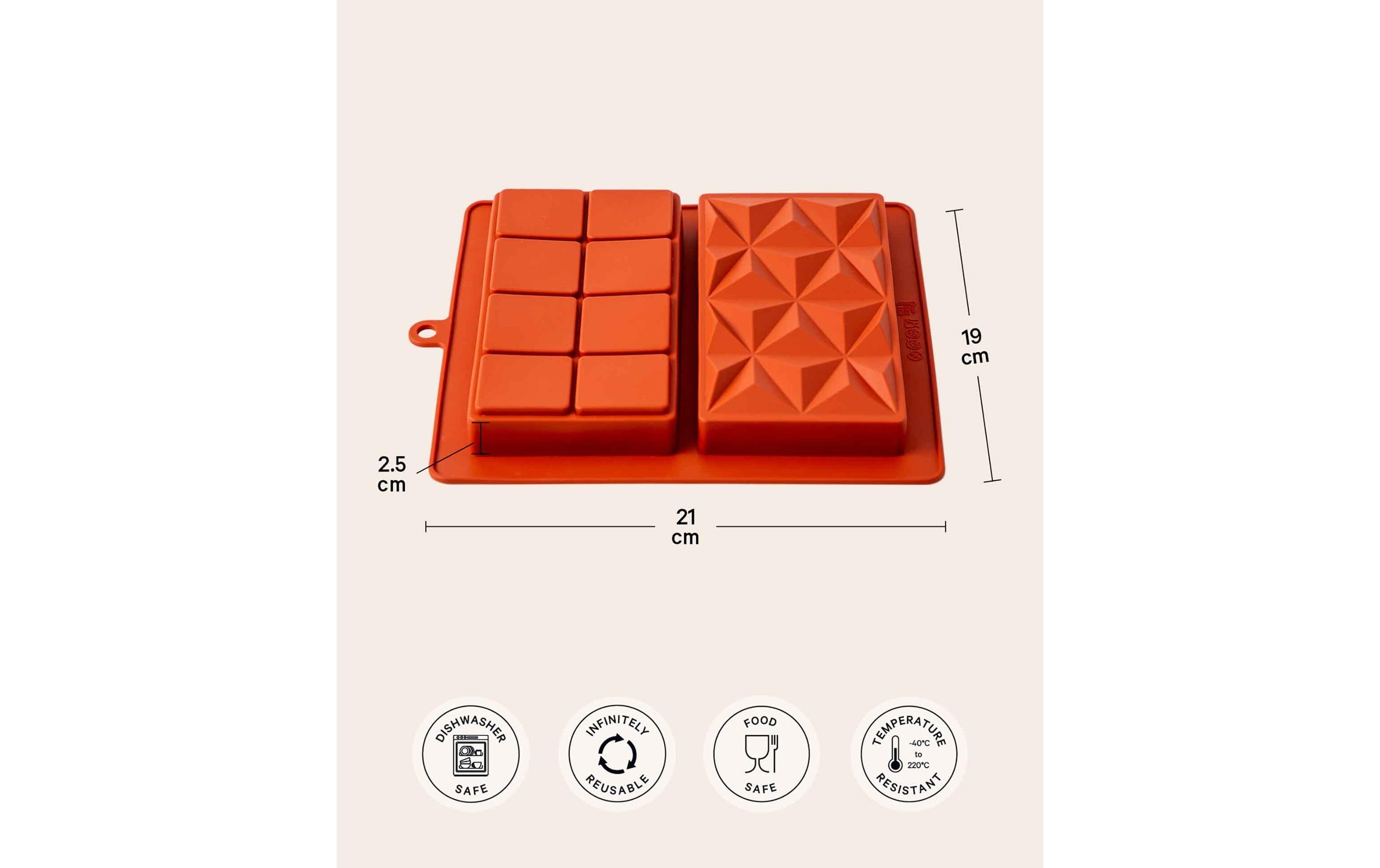 Esmée Schokoladenform für Dubai Schokolade