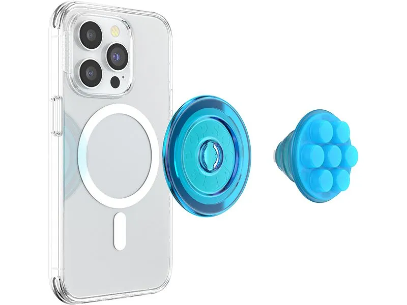 PopSockets Halterung PopGrip Popper Electric Blue