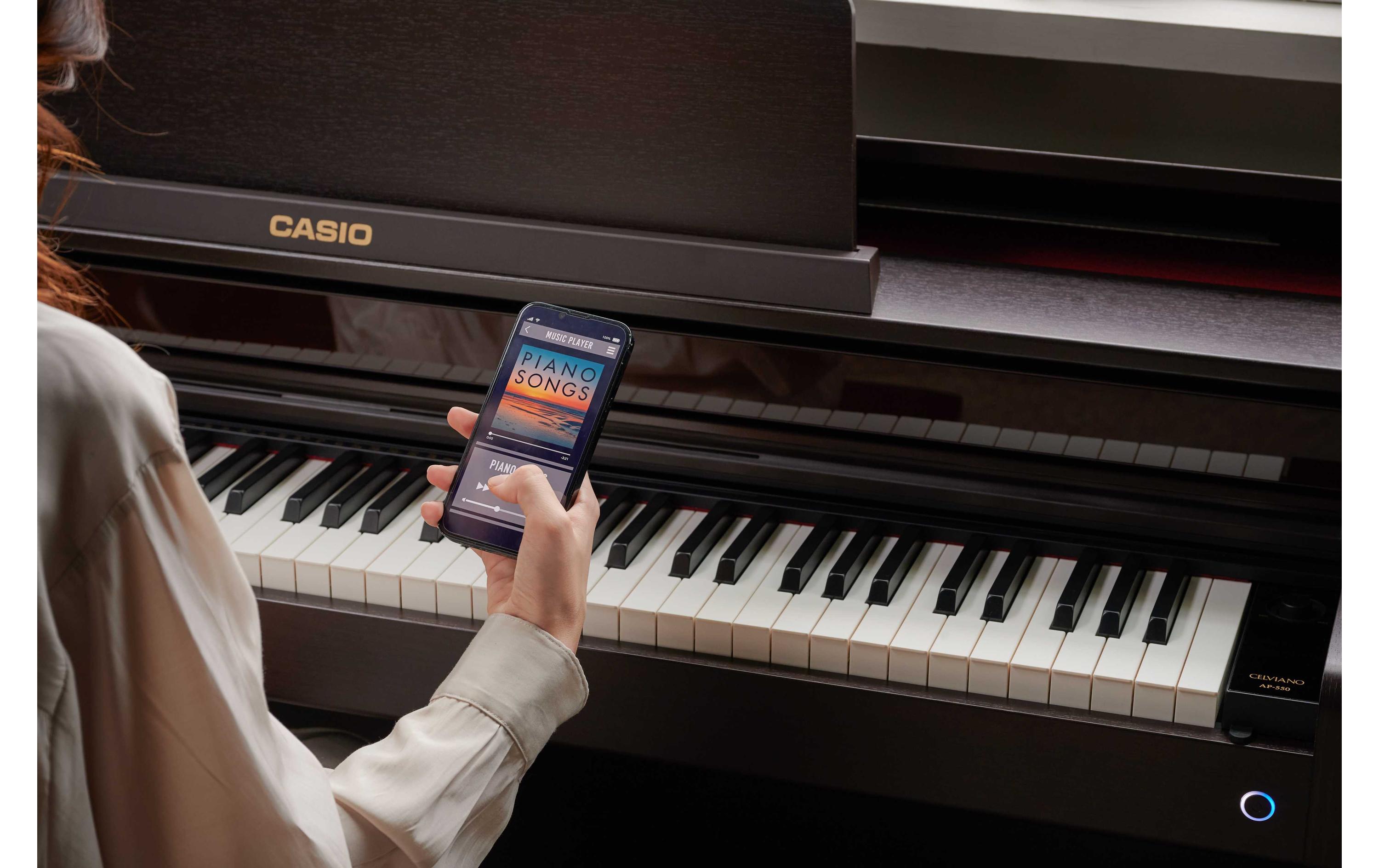 Casio E-Piano CELVIANO AP-550 Braun Casio E-Piano CELVIANO AP-550 Braun